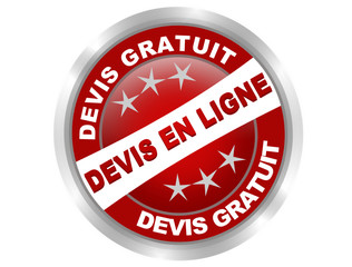 devis en ligne gratuit web bouton rouge