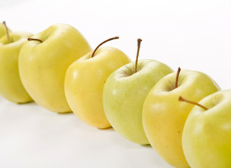 green apples.