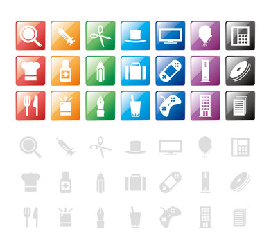 design elements / icon for web