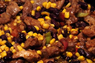 Mexican dish chili con carne