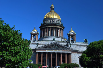 Dome de Saint-Isaac à St Petersbourg