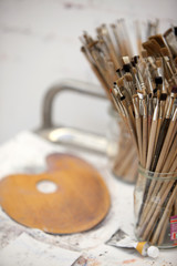 Pinselpalette