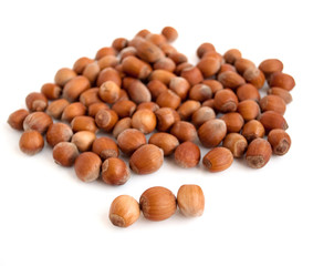 Wood nut  on