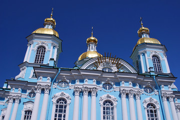 Le bleu de l'église Saint Nicolas des Marins