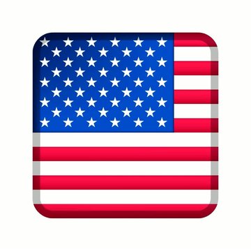 animation drapeau bouton usa
