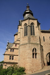 Fototapeta na wymiar Schlosskapelle des Marburger Landgrafenschlosses