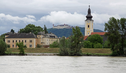 Blick auf das Benediktinerstift Göttweig (Österreich)