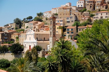 Obraz premium village corse