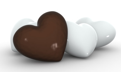 Chocolate heart