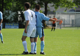 Obraz premium joueurs de football