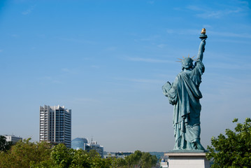 Lady Liberty in Paris