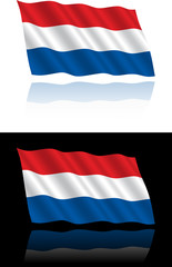 Dutch Flag Flowing