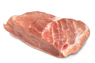 Raw filet of pork