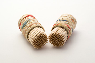 Wooden sticks for cleaning teeth