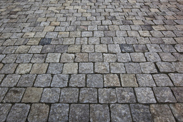 cobblestone road background