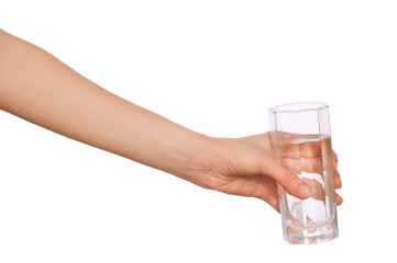 glass with water