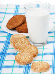 milk and cookies