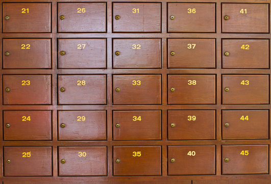 Post Box at Post Oiifce
