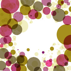 Abstract background with circles