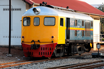 Fototapeta premium Diesel locomotive
