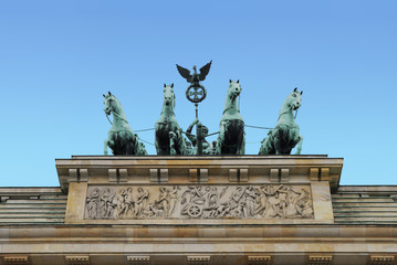 Quadriga, Brandenburger Tor, Berlin, Deutschland