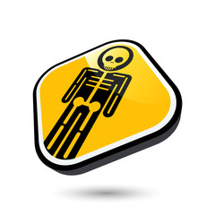 röntgen warnung strahlung symbol zeichen