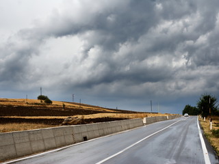 Travelling in stormy wether