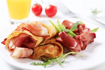 Breakfast fry-up