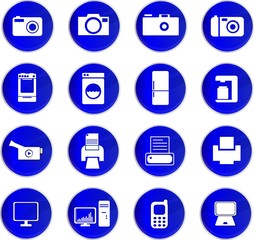 icône électroménager et multimédia