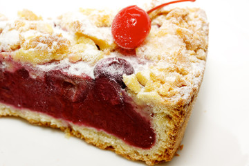 Raspberry cake