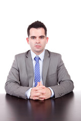 Business man at work