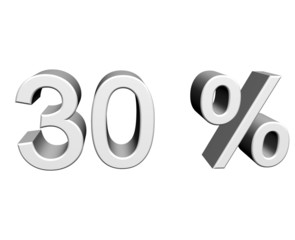 30 Prozent