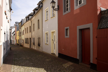 Häuser im Staden in Saarburg
