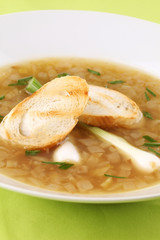 Onion soup