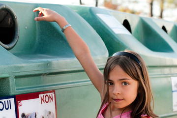 enfant et recyclage
