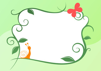 green summer frame © kto2t