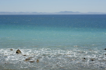 Fototapeta na wymiar vistas del Estrecho