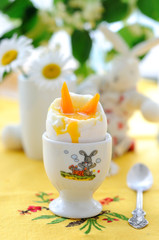Egg (soft-boiled) - baby food