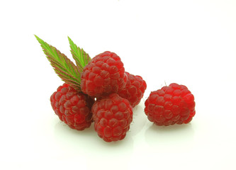 Ripe raspberry