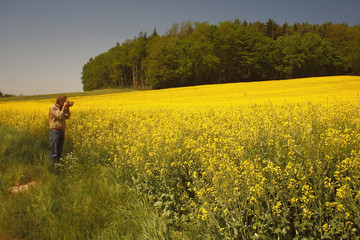 famous photographer at work in saarland germany