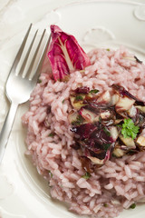 radicchio risotto