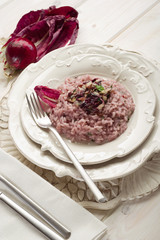 radicchio risotto