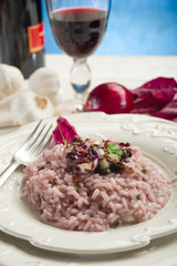 radicchio risotto