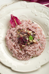 radicchio risotto