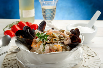 sea fruits risotto- risotto ai frutti di mare © Marco Mayer