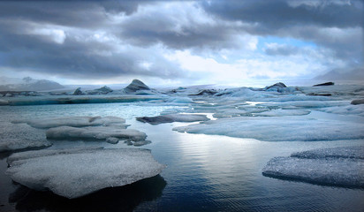 Eisberg-Lagune