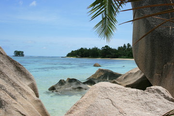 La Digue, Seychellen, Anse Source D'Argent 1