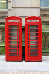 Phone booth in Birmingham, England