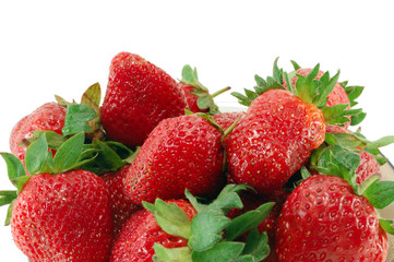 Ripe strawberries