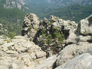 Aiguilles de Bavella en Corse